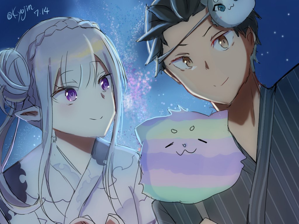 ｿｳ、これは…RAKUGAKI☆
スバエミ風味です