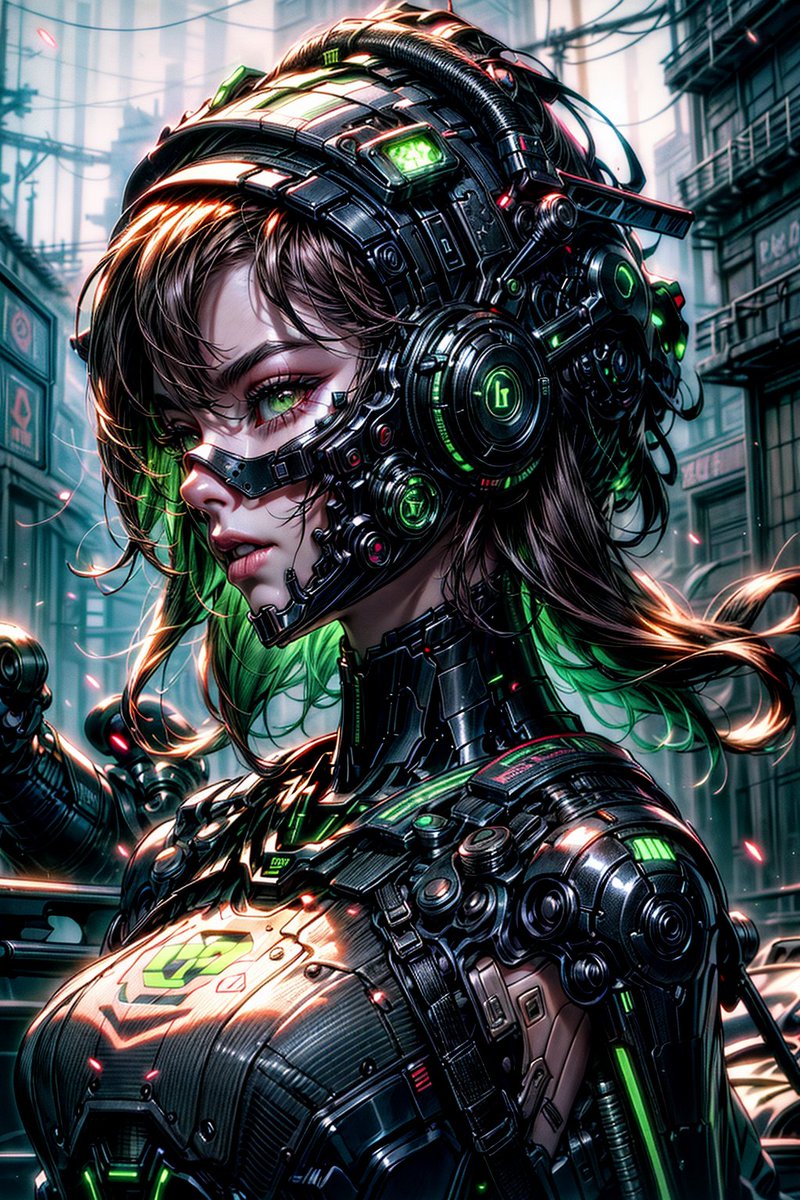 DreamArtist09's tweet photo. A blend of human spirit and technological prowess.
#Beauty
#Aiartwork
#FutureTech
#Femalecyborg
#Aiartcommunity https://t.co/Ay3D4yD1qe