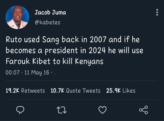 KenJRaphael's tweet photo. Sadly More than 400 people massacred at Githurai 45 were cremated inside Kahawa Barracks on 25th  June right  after internet was shut down courtesy of Safaricom the Butcher's Option. 

Also Farouk Kibet was/is personally in charge of abductions &amp; extra judicial killings https://t.co/nAQiHZaiqS