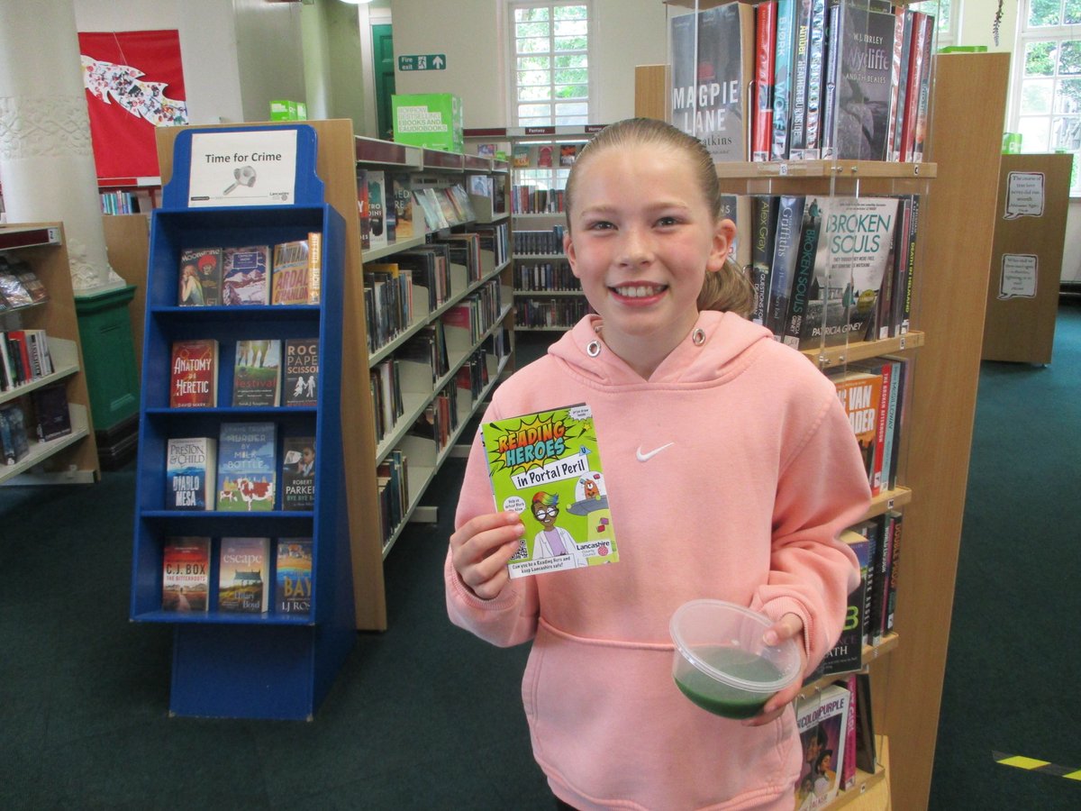 LancsLibraries's tweet image. 😃We had a great time at #RawtenstallLibrary making slime for the launch of our 2024 Reading Heroes reading challenge.
🦸We need you Reading Heroes! 
Come to the library sign up and be involved in lots of fun events.
Find out more lancashire.gov.uk/libraries-and-…
#LancsReadingHeroes