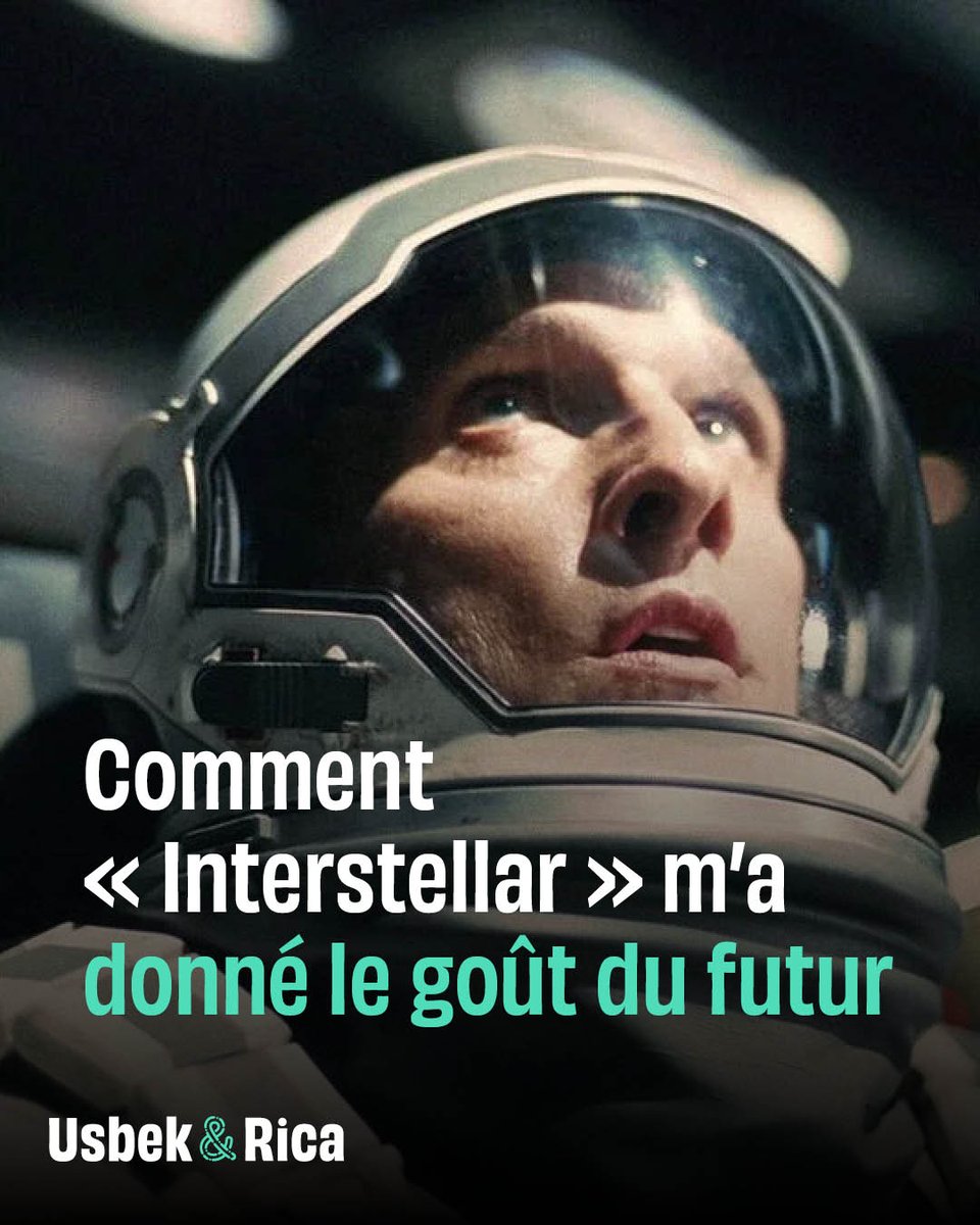 Cet été, on passe en revue les œuvres qui nous ont (re)donné foi en l’avenir. Et on démarre par le film « Interstellar » de Christopher Nolan 👇usbeketrica.com/fr/article/com…