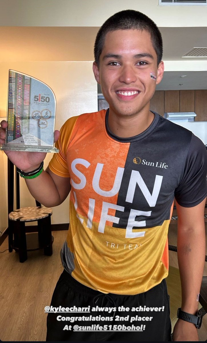 @.macmerla's IG STORY 
07.14.24 |#KyleEcharri |<a href="/kyle_echarri/">Kyle Echarri</a> 

“@.kyleecharri always the achiever! Congratulations 2nd placer at @.sunlife5150bohol!”