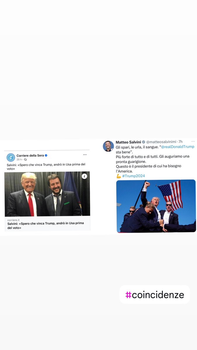 #coincidenze #Trump2024 #Salvini #cecchino #leganord