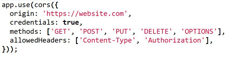 MadhavGanesan's tweet image. 🔒 What is CORS? 🔒
CORS (Cross-Origin Resource Sharing) is a security feature in browsers that allows controlled access to resources on a web page from different origins (domains). It helps protect against attacks by ensuring only authorized requests are allowed. 🌐
#MadWeb