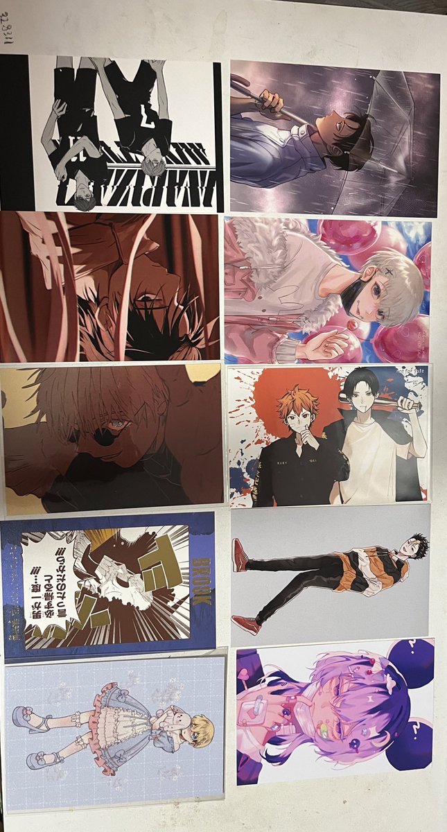 mIaM33I's tweet photo. ขายเทโปสการ์ดค่ะ 
ใบละ 20 ทุกใบ

บางใบจะเป็นโปสการ์ดฟรี แจกค่ะออกค่าส่งเอง 

ค่าส่ง 40 
#ตลาดนัดไฮคิว #ตลาดนัดจจส #ตลาดนัดอนิเมะ #ตลาดนัดJJK  #ตลาดนัดmyhero #ตลาดนัดโตเกียวรีเวนเจอร์ส  #ตลาดนัดโตมัน https://t.co/Oca2nDsKpz