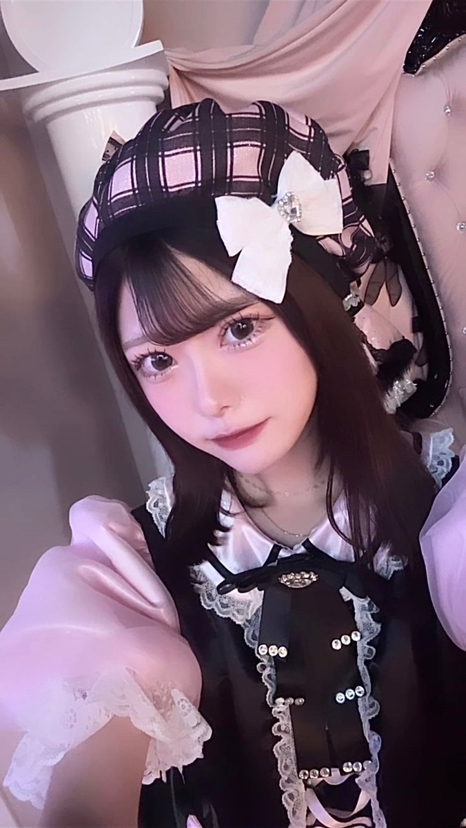 舞々悪魔×Malymoon スイートデビルギンガムハートメイドドレス 【公式