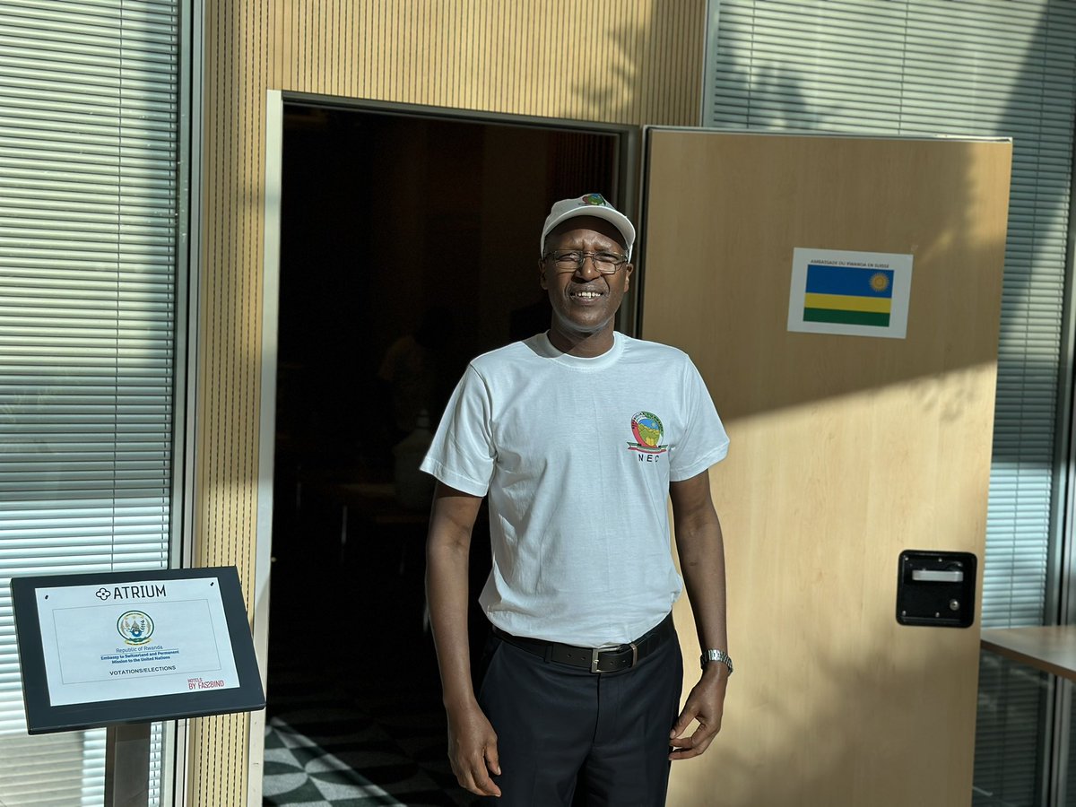 RwandaInGeneva's tweet photo. Today, the Rwandan Community Abroad are casting their votes for the Presidential &amp; Parliamentary Elections around the world, including in Switzerland (Geneva, Lausanne, Fribourg &amp; Zurich) and in Austria (Vienna &amp; Graz). https://t.co/Mk2QDOdbZp