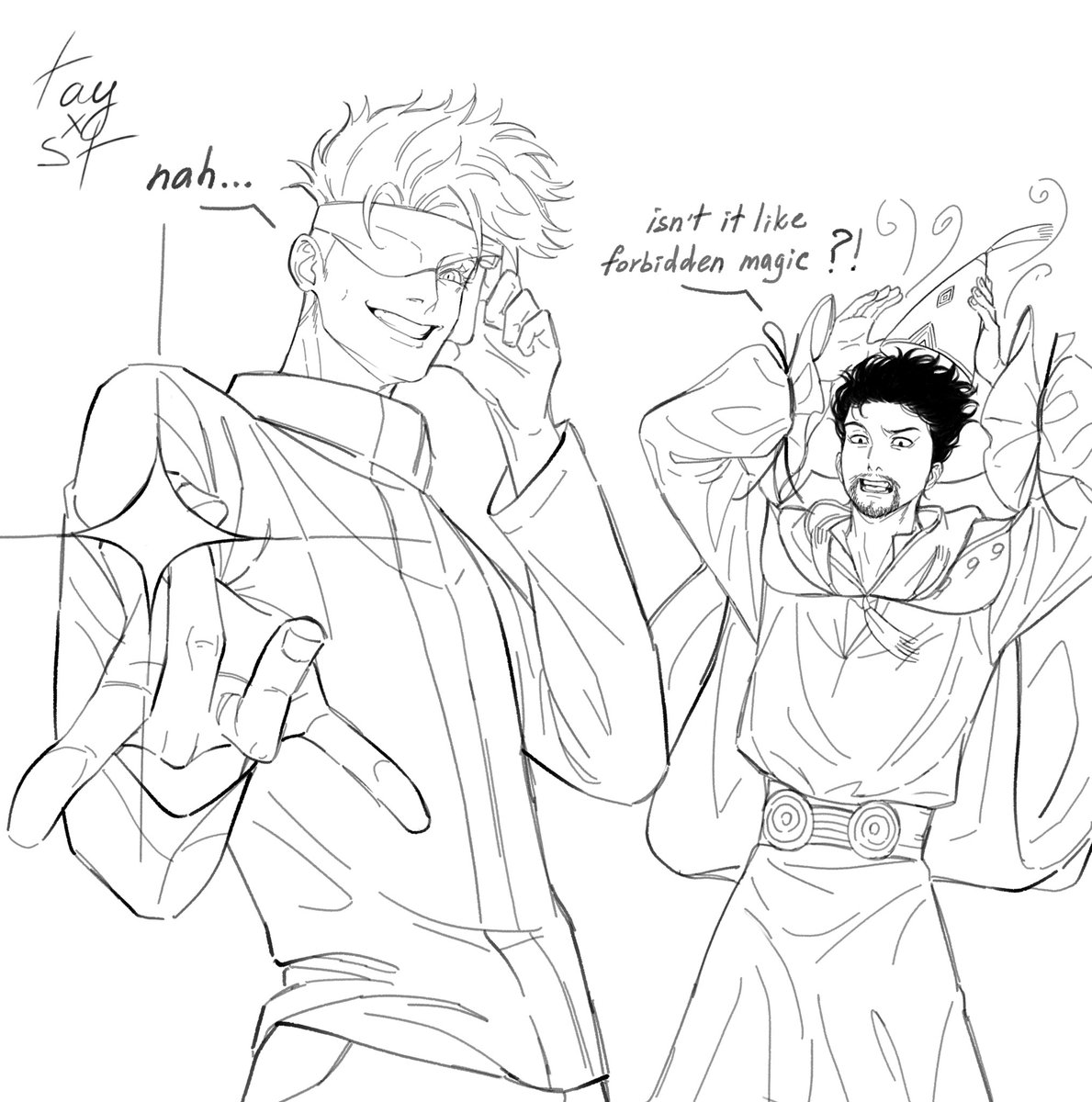 I do see the vision 
#jujutsukaisen #witchhatatelier