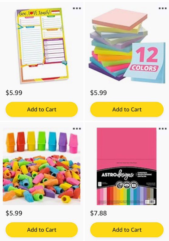 Hello👋🏼 I’m a 7th grade teacher from TX. I teach at a Title 1 school. 

My classroom is looking for a hero🦸🏻 and would love your help and support to #clearthelist #clearthelist2024

Any donation or RP would be appreciated.  <a href="/YNB/">yvette nicole brown</a> <a href="/BonHanson79/">Bon Hanson🌊</a> <a href="/SenateTim/">F*ck Trump!</a> 

amazon.com/hz/wishlist/ls…