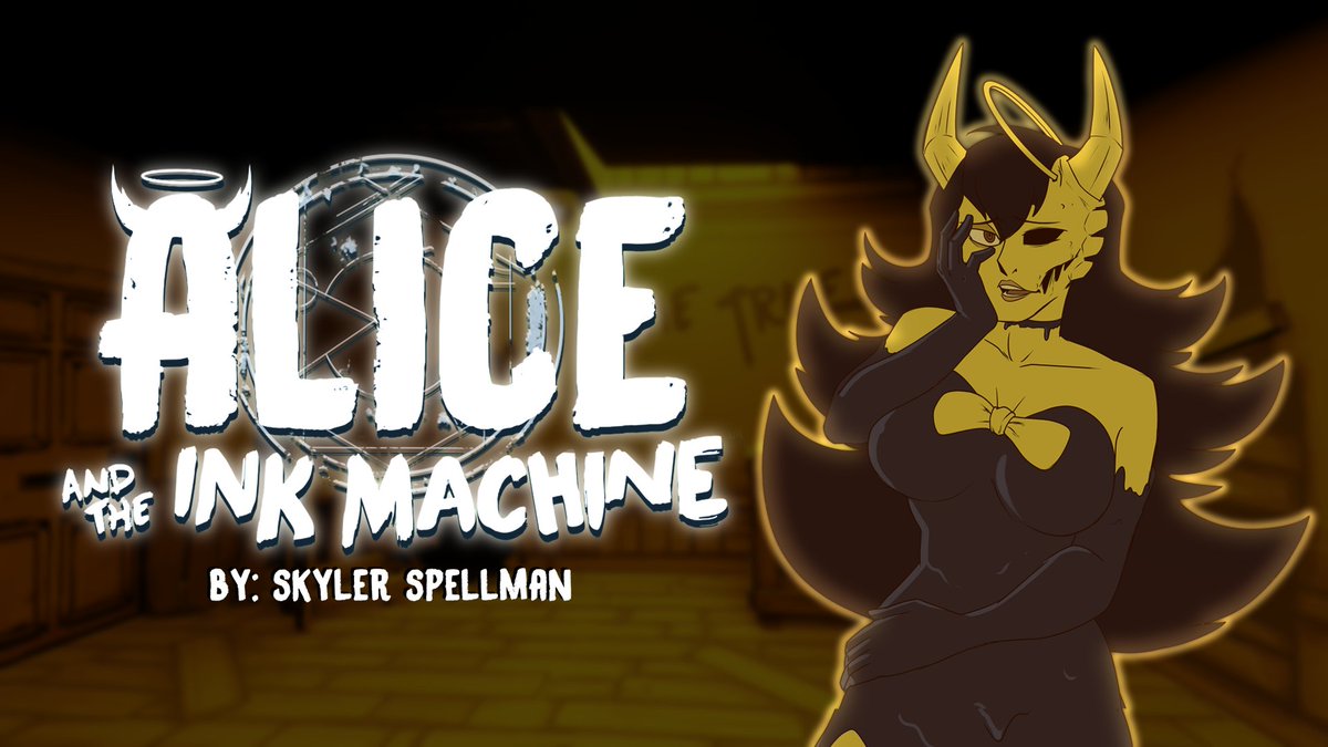 SpellmanStudios's tweet photo. @themeatly Maybe... Alice and the ink machine😉 https://t.co/Mp4IPXmdkY