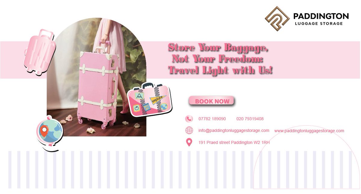 Paddington22463's tweet photo. Safely store your luggage in Paddington! Perfect for tourists, commuters, and day-trippers. Convenient, affordable, and secure. Leave your bags and explore freely! #TravelLight #PaddingtonLuggageStorage" #Paddington #ExploreLondon #LondonExploration https://t.co/vzbpCMYPay https://t.co/F47NWb6icY