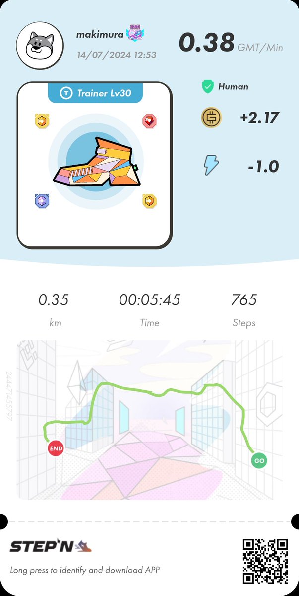 Makishaken's tweet image. 7/14(日) ☁ #STEPN S国…
徒歩5分のスーパーまで⚡️1…
#SNPIT 📷️面白そうだけど…
今は⚡️消化だけで精一杯かな😅…
そういえば #CycGO 🚵っての思い出した🤔…
結局やらなかったけどね🤗…
CycGO.io ドメイン…
今見たらセール中になってる😭…