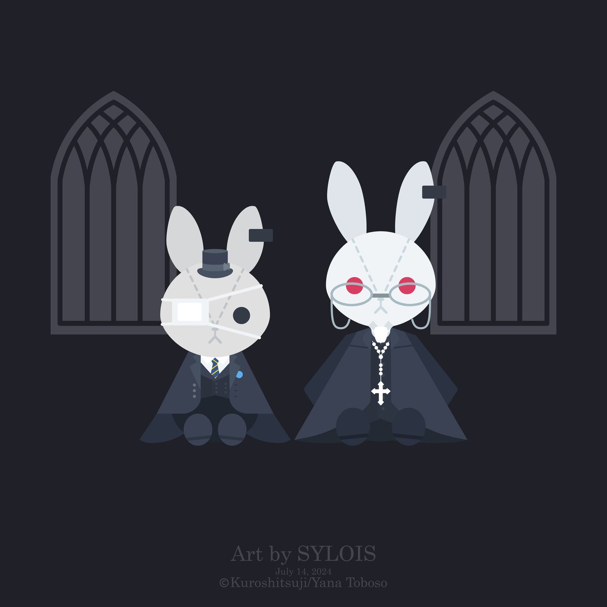 syloiss's tweet photo. Bitter Rabbit Public School

#blackbutler #kuroshitsuji #cielphantomhive #sebastianmichaelis #黒執事 #シエルファントムハイヴ #セバスチャンミカエリス #ビターラビット #bitterrabbit  #rabbit #yanatoboso #victorian #black #white #publicschool #art #vectorart #blackbutlerfanart https://t.co/Xq7AgRnLAg