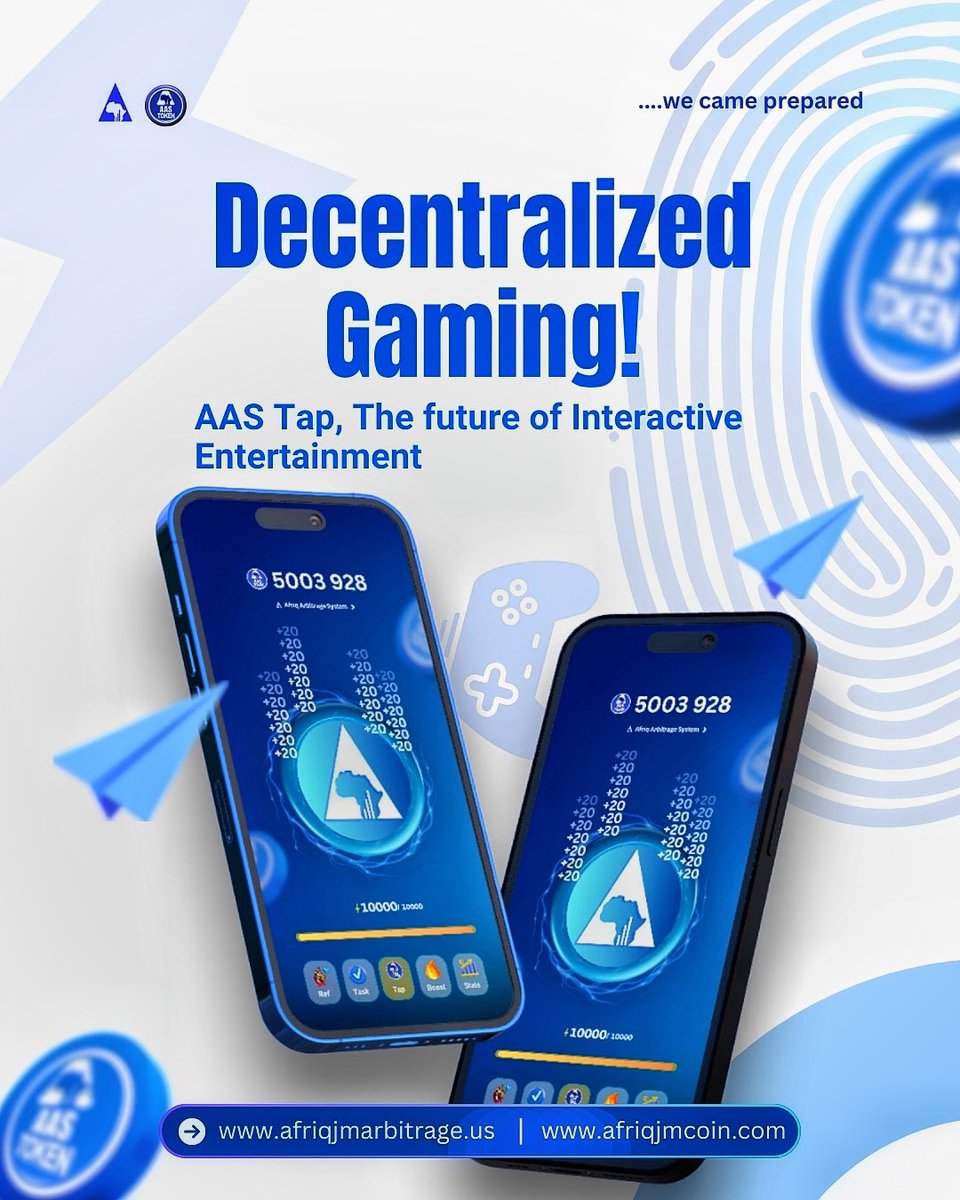 Decentralized Gaming🎮🎮 unlocks a new era of gaming, enabling:

🔹Community-driven development
🔹Player ownership and control
🔹Transparency and fairness
🔹Increased security and integrity
🔹New revenue streams
🔹Decentralized decision-making and governance

By harnessing