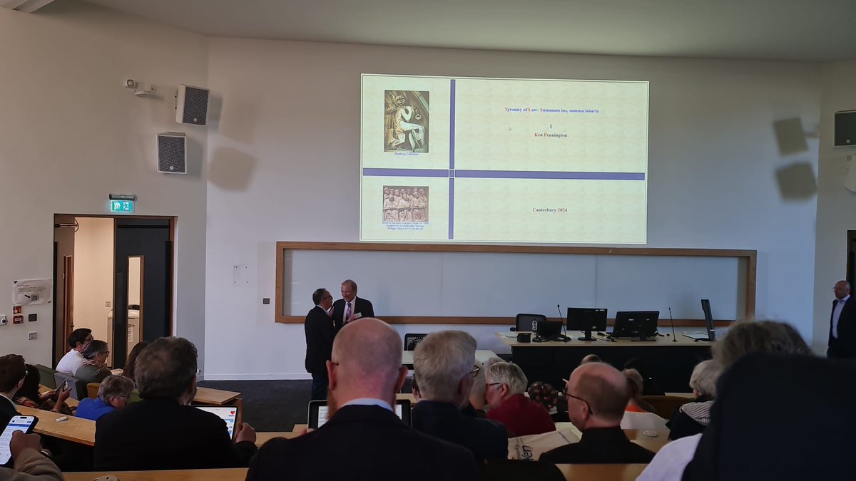 ScriptTrans's tweet image. Just wrapped up the Seventeenth International Congress of Medieval Canon Law - Canterbury, UK. Grateful for the opportunity to participate and share insights. A huge thank you to the organizers for their hard work and dedication.
#ICMCL2024 #canonlaw