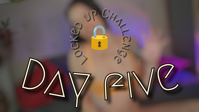 NEW video : Day 208 "Locked Up Challenge - Day Five" 7:12min.  Did you make it all the way to day 5?<a href="/tag/throne"class="tags"><span>#throne</span></a><a href="/tag/wishlist"class="tags"><span>#wishlist</span></a>