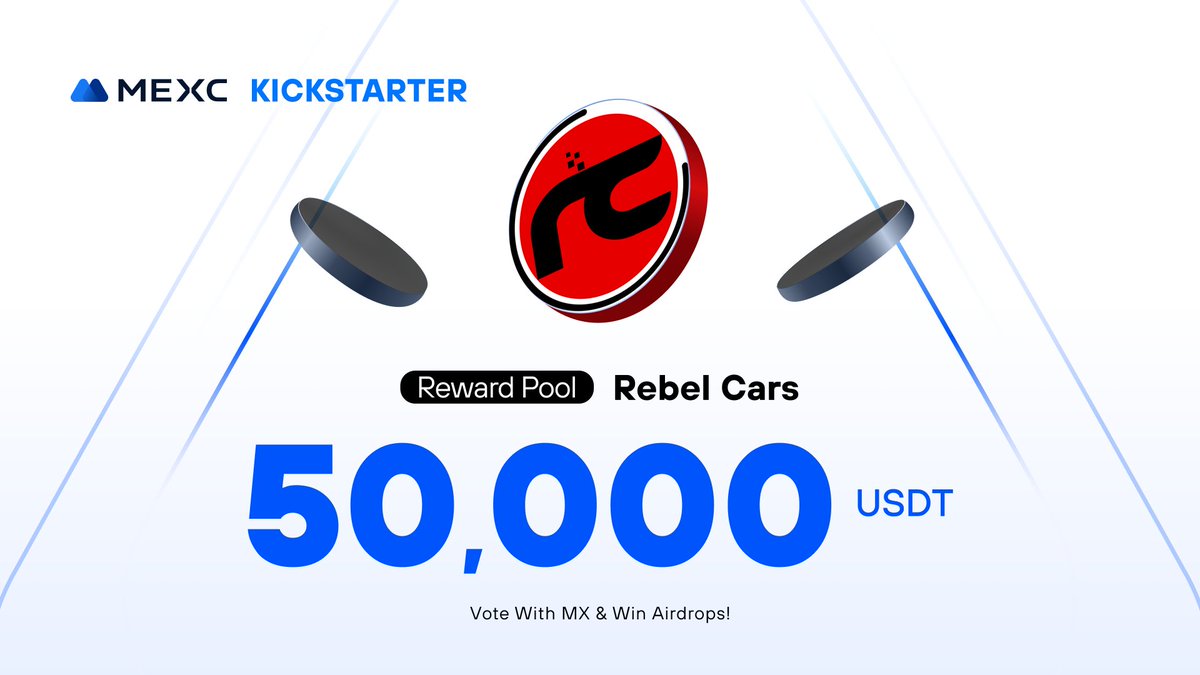 MEXC's tweet photo. .@RebelCarsGame, a Web3 innovative car racing game ecosystem, is coming to #MEXCKickstarter 🚀

🗳Vote with $MX to share massive airdrops
📈 $RC/USDT Trading: 2024-07-15 12:00 (UTC)

Details: https://t.co/pzB1ew2ThV https://t.co/lTdNSLF7y3
