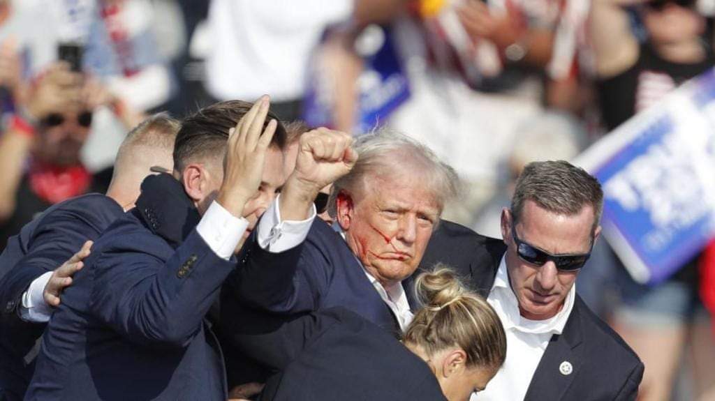 "Trump Defiant, Even in the Face of Bullets"

You can't buy a headline like that!

Trump may have just won the November election today!