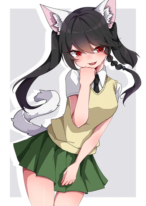926日目白猫のノエルちゃん#一日一絵 #創作 