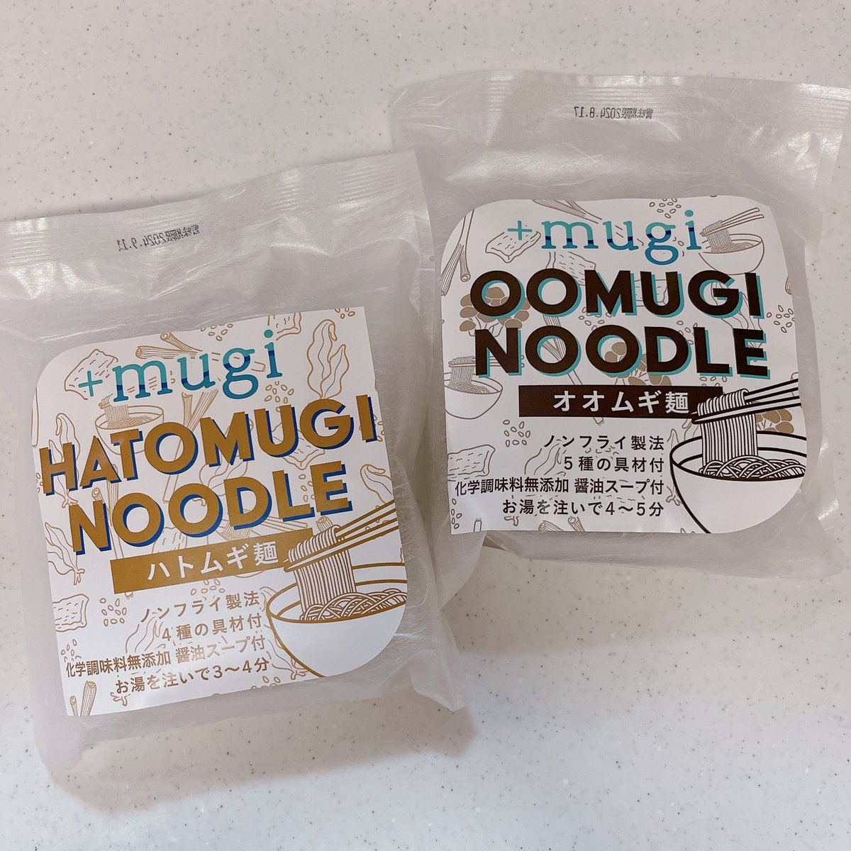 harumam_2176's tweet photo. #PR #コエタス
#plusmugi #プラスムギ #即席麺
コエタス様より提供頂きました𓂃⟡.·
+mugi
ハトムギ麺×即席麺
日本初、簡単にハトムギを食べられるお湯を注ぐだけのノンフライ ハトムギ麺。
大麦と小麦を1:1で練り込んだ、オオムギ麺も入っておりました。 https://t.co/1zsjNsHe0O