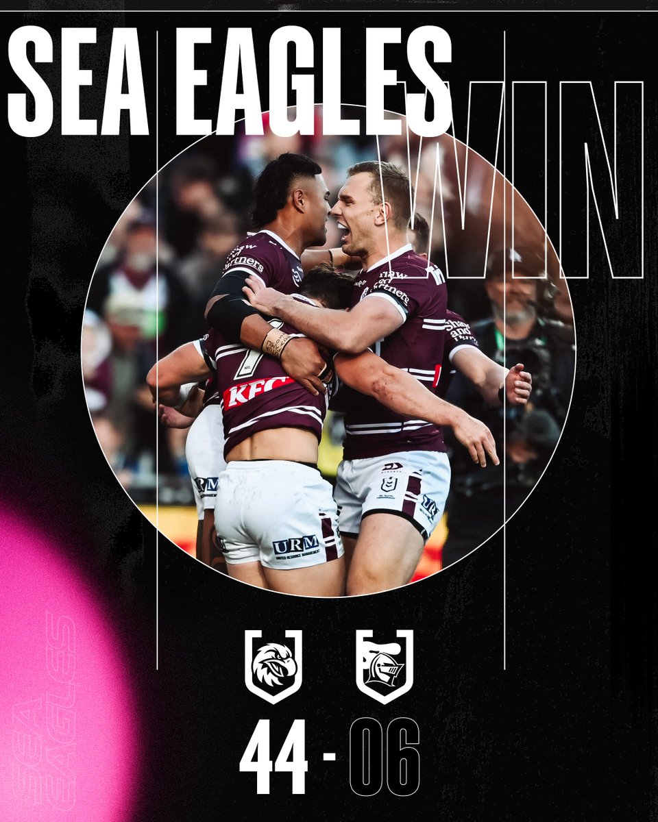 SeaEagles's tweet photo. A win for the old boys🤝

#GoManly https://t.co/tERSe9VcPV