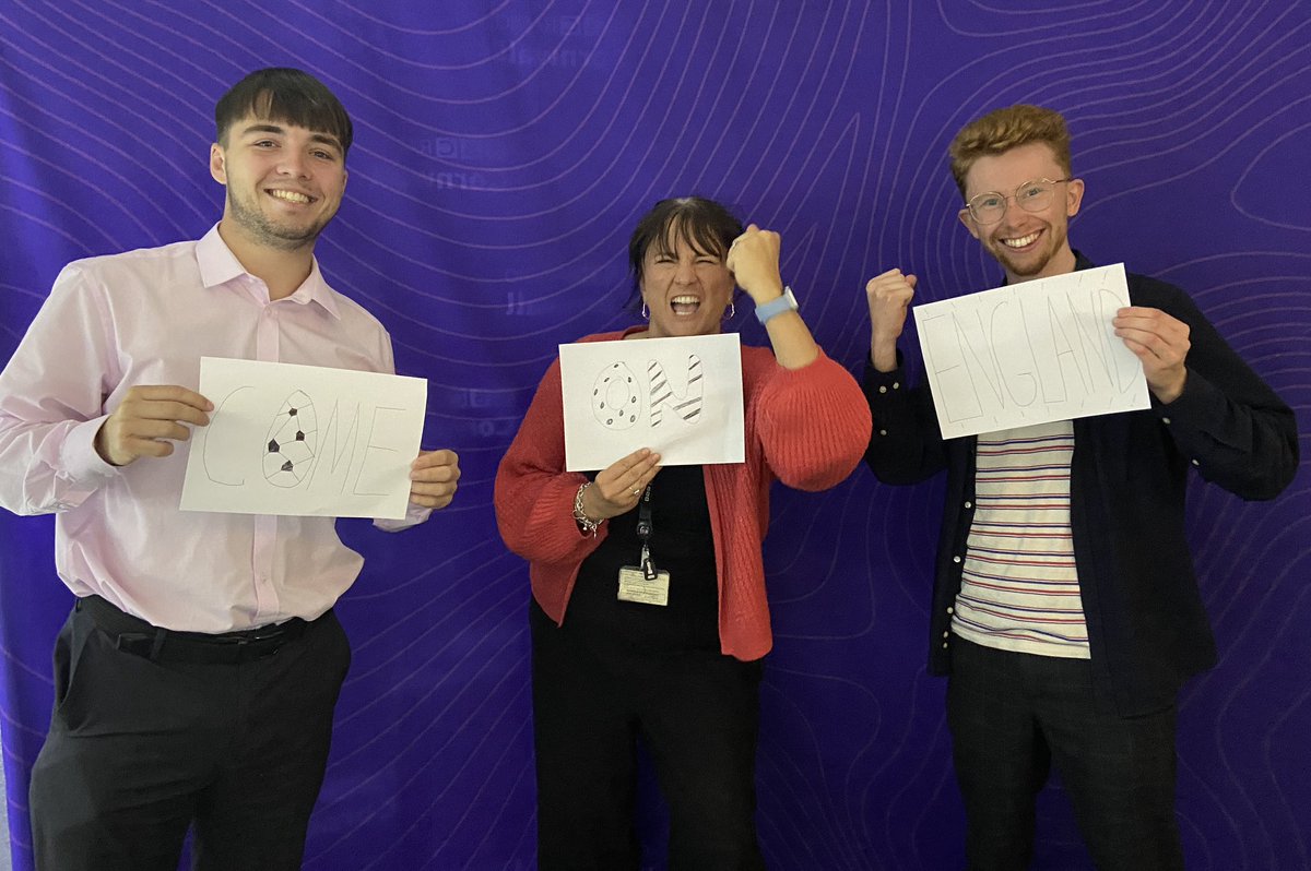 If you zoom in you might be able to see that your breakfast team are loving the football fever ⚽️ 

<a href="/radioMelO/">Mel Osborne</a> has got lots of Euros final news, some fascinating Country Matters guests and the Connector reveal all to come in the next hour 🏴󠁧󠁢󠁥󠁮󠁧󠁿🇪🇸🐮🔗

<a href="/Production_DanB/">Dan Bater</a> <a href="/LewisWebb03/">Lewis</a>