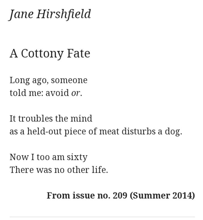 njokunonso_'s tweet photo. Jane Hirshfield's six-liner summary of life. "There was no other life." https://t.co/Ko8NTubBtp