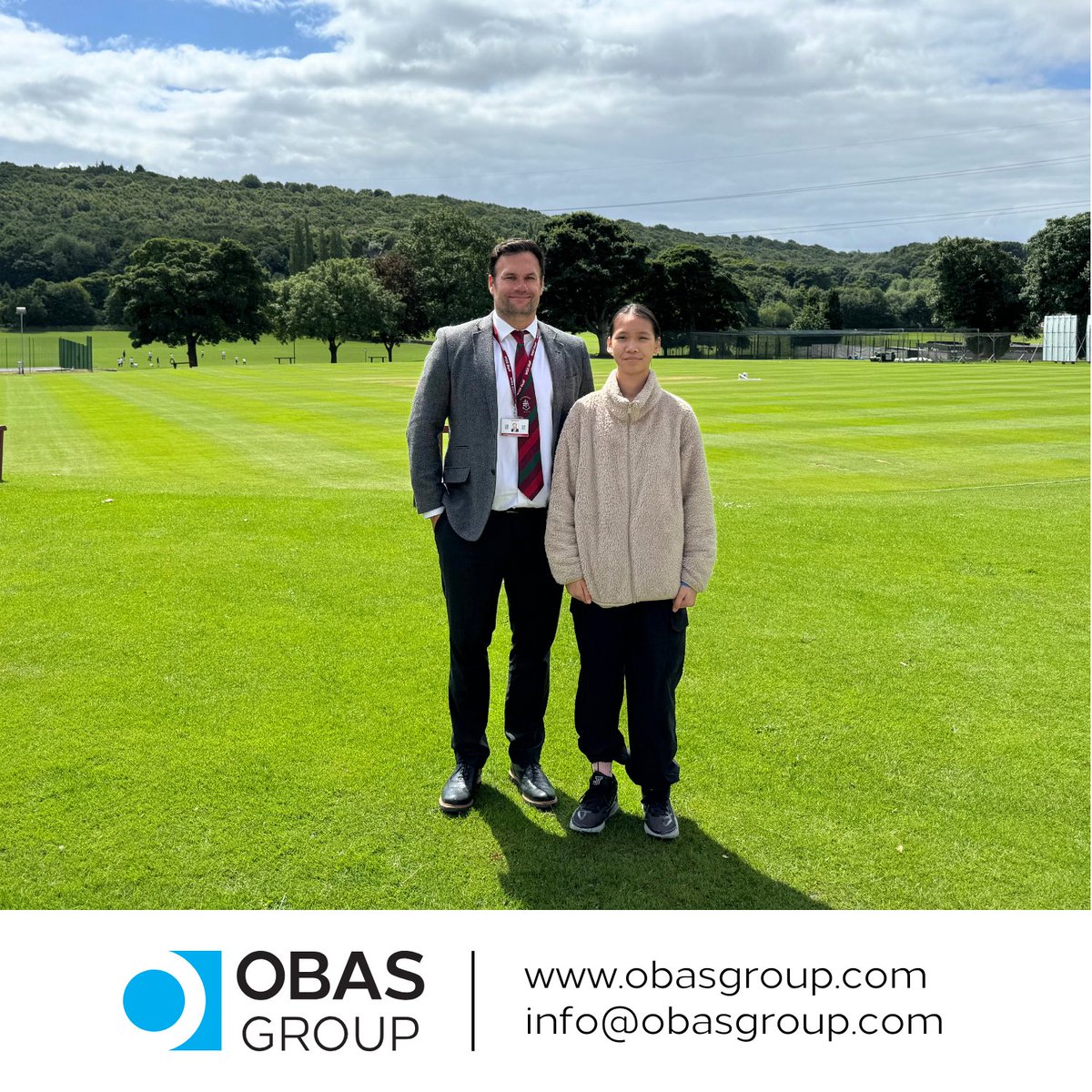 ObasGroup's tweet photo. A wonderful visit to WHG School. We were able to showcase everything on offer to a prospective GCSE student from Vietnam. #boardingschool #uk #studyabroad #obas
🌐 https://t.co/DWc7UnvMlE  📧 info@obasgroup.com
📞+44 (0)203 916 5650 📍 71-75 Shelton Street, Covent Garden, London https://t.co/E9pHZV2XGS
