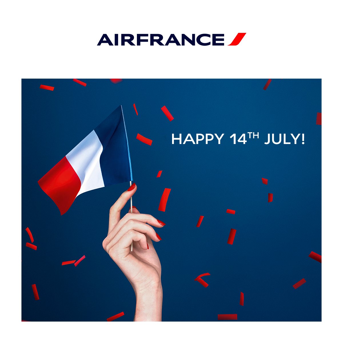 Air France tweet media