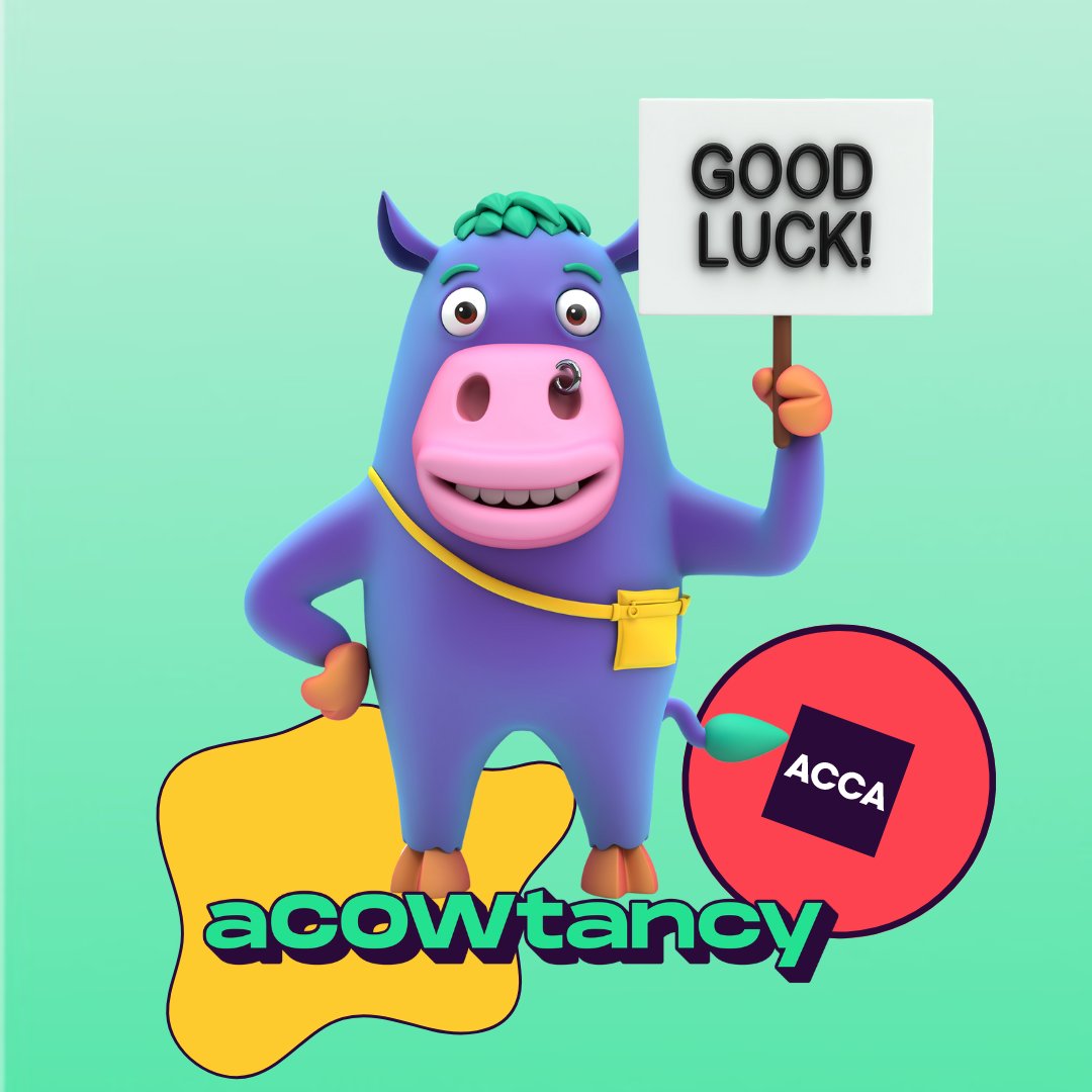aCOWtancy's tweet photo. Sending positive energy to all of you who took exams in June & are awaiting the #ACCAResults.
We hope they go your way! Let us know how you get on!
π€π€π€π€π€π€π€π€π€π€π€π€π€π€π€π€π€π€
#PositiveEnergy #GoodLuck #ACCAExams #AccountingStudents # https://t.co/Nal9b6pGMY