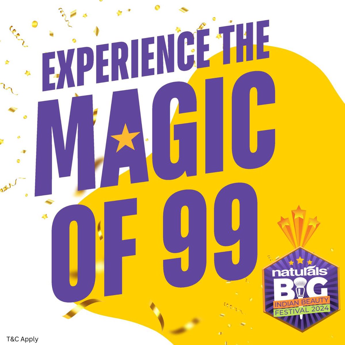 ckknaturals's tweet photo. #Magic99
Big India beauty festival is a dhamakka for all the customers for 5 weeks starting from tomorrow at all the naturals salons.
There is something for everyone is theme of #BIBF
@WellaPro @SEASOULCOSMETIC #Seronite #3TenX #internationExclusive @schwarzkopf @naturals700 https://t.co/mvW1Om0Umw