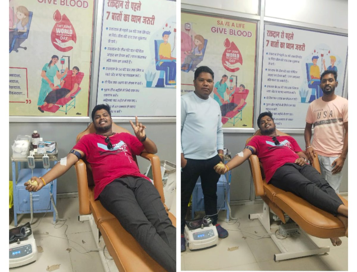 Nsssuryaprakashsahu (@nsssuryaprakash) on Twitter photo रासेयो कोण्डागांव : स्वयंसेवक अजीत कुमार सिन्हा ने किया 11वीं बार रक्तदान🩸🩸 <a href="/_NSSIndia/">NSS India</a> <a href="/NSSRDBhopal/">NSS Regional Dte. MP & CG</a> <a href="/NssChhattisgarh/">NSS CHHATTISGARH</a> <a href="/ashokshrotinss/">Dr Ashok Shroti</a> <a href="/NeetaBajpai5/">Neeta Bajpai</a> <a href="/DrDadulal/">Dr. Dadulal Patel</a> <a href="/NSSKONDAGAON/">NSS KONDAGAON</a> <a href="/Shashibhus37352/">Shashibhushan Kannouje</a> <a href="/SamleshPotai/">Samlesh Potai</a> <a href="/NssPorte/">Gaytri Porte NSS</a> <a href="/TilakManikpuri8/">Tilak Manikpuri</a> <a href="/nssajeetsinha/">AJEET KUMAR SINHA</a> <a href="/nssdevendra_kgn/">NSS DEVENDRA SETHI</a> <a href="/SaleenaNetam/">Saleena Netam</a> रासेयो कोण्डागांव : स्वयंसेवक अजीत कुमार सिन्हा ने किया 11वीं बार रक्तदान🩸🩸 <a href="/_NSSIndia/">NSS India</a> <a href="/NSSRDBhopal/">NSS Regional Dte. MP & CG</a> <a href="/NssChhattisgarh/">NSS CHHATTISGARH</a> <a href="/ashokshrotinss/">Dr Ashok Shroti</a> <a href="/NeetaBajpai5/">Neeta Bajpai</a> <a href="/DrDadulal/">Dr. Dadulal Patel</a> <a href="/NSSKONDAGAON/">NSS KONDAGAON</a> <a href="/Shashibhus37352/">Shashibhushan Kannouje</a> <a href="/SamleshPotai/">Samlesh Potai</a> <a href="/NssPorte/">Gaytri Porte NSS</a> <a href="/TilakManikpuri8/">Tilak Manikpuri</a> <a href="/nssajeetsinha/">AJEET KUMAR SINHA</a> <a href="/nssdevendra_kgn/">NSS DEVENDRA SETHI</a> <a href="/SaleenaNetam/">Saleena Netam</a>