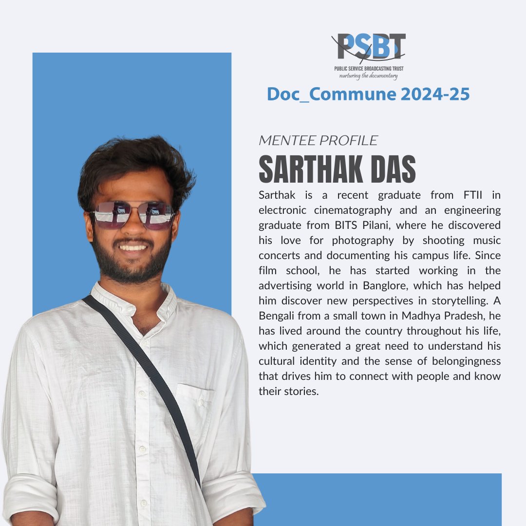 PSBTINDIA's tweet photo. Meet the sixth set of mentees from the 3rd edition of Doc_Commune (2024-25)! (1/3) https://t.co/QqvKo3WY1x