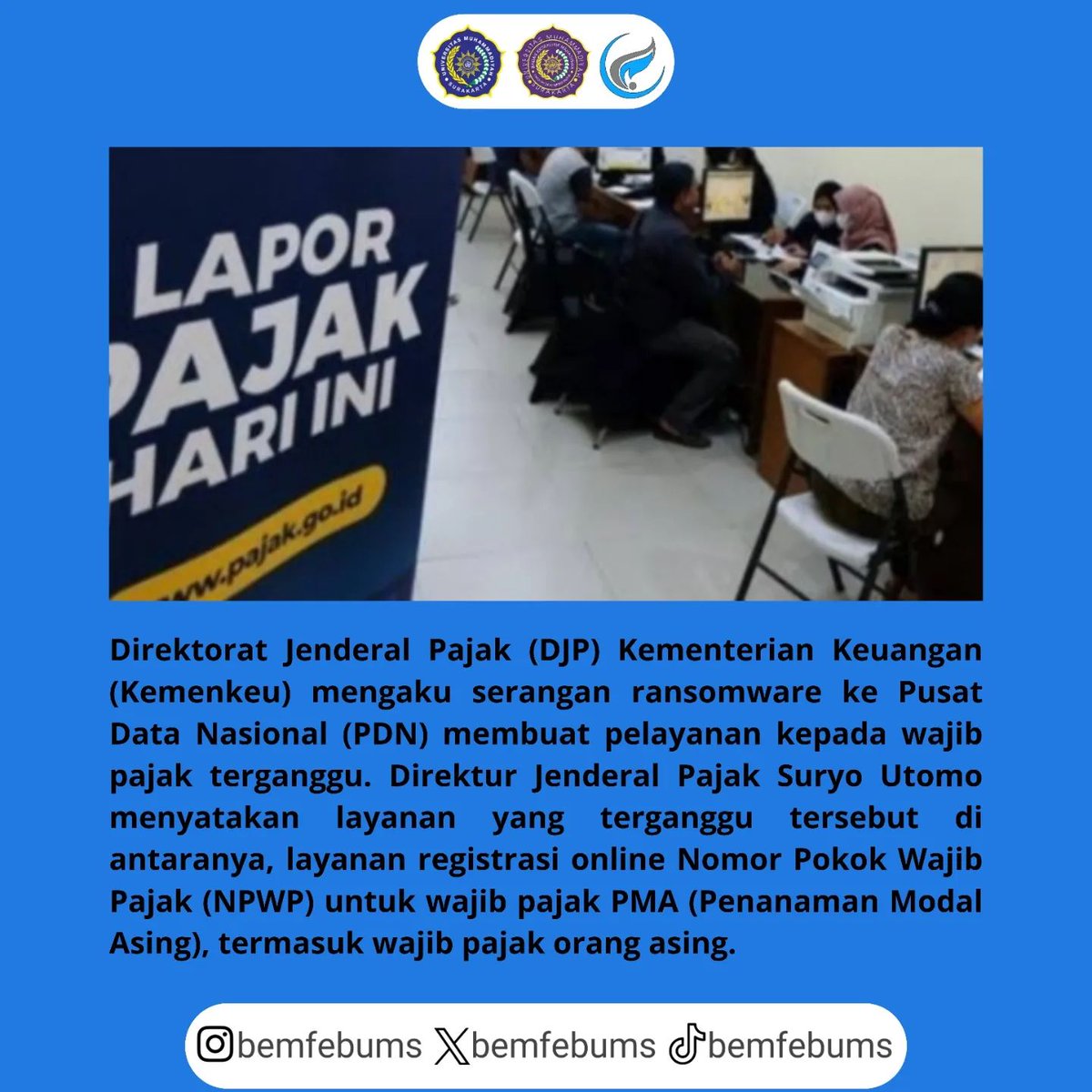 BEM FEB UMS tweet media
