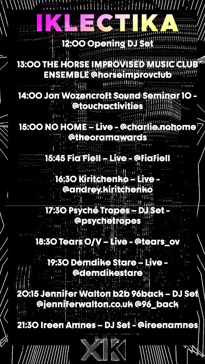 iklectikartlab's tweet photo. TODAY'S PROGRAM AT IKLECTIKA! https://t.co/XogBCdiWyB