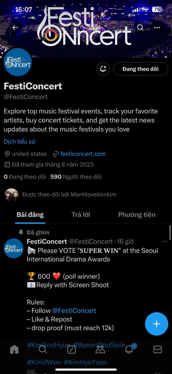 n51774's tweet photo. @FestiConcert @manhlovekimkim #KimJiwon https://t.co/JvURbMIK1S