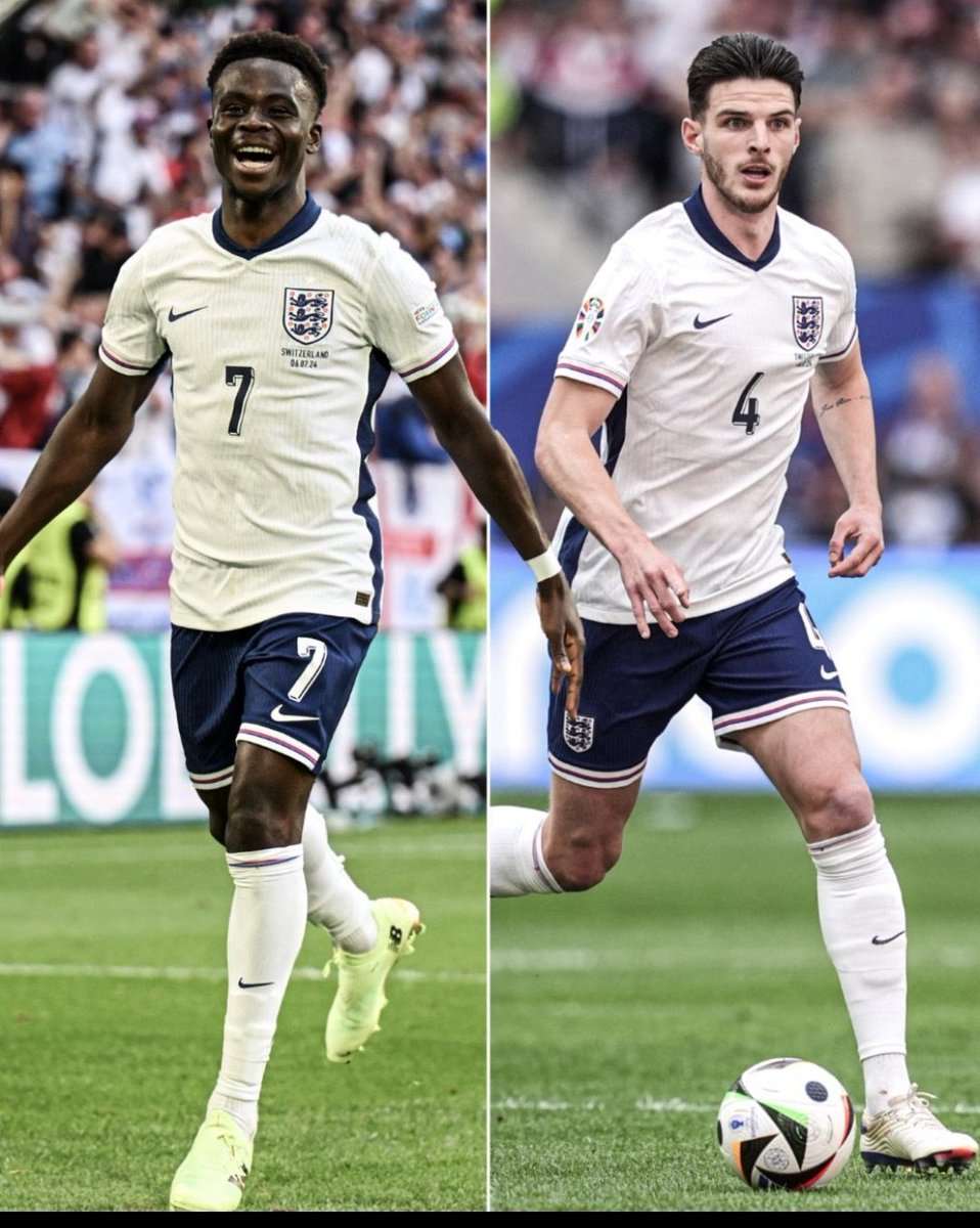 WelBeast's tweet photo. It's Bukayo Saka and Declan Rice day. Pray for Spain. https://t.co/kvKMItdAAC