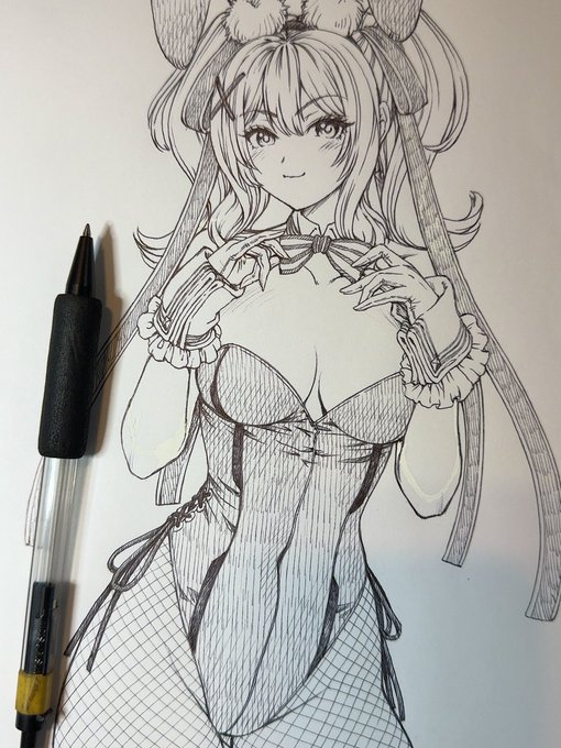 あの子がバニーガール🐰Skeb 作業中 