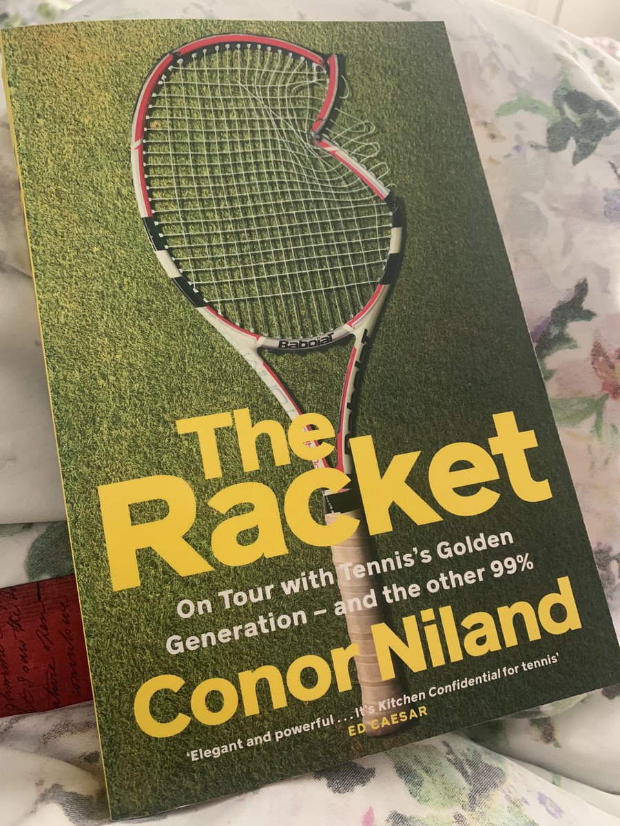 I’ve read a lot of tennis books and this one by <a href="/conorniland1/">Conor Niland</a> is right up there with the best. An extraordinary insight into the circus that is the professional tennis tour and a beautiful, nuanced look at the father-son relationship behind an accomplished sporting career.