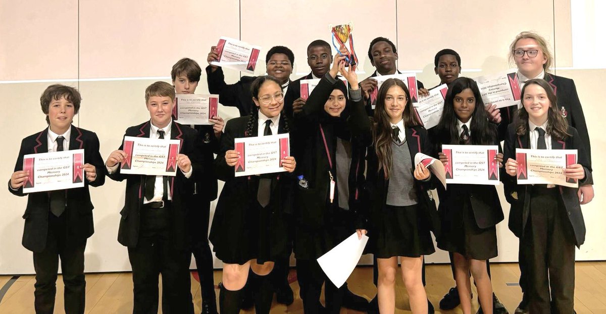 kings_liverpool's tweet photo. #KLAL once again reigned supreme in the #GSTSchools inter-academy memory champions tournament last week steaming into the lead to finish 400 points ahead if the competition 👏🏆🏅
#ASPIRE #Memory #BrainTraining #Education #UKSchools #MemoryTechniques #Teaching #Learning https://t.co/bijAPPTLeO