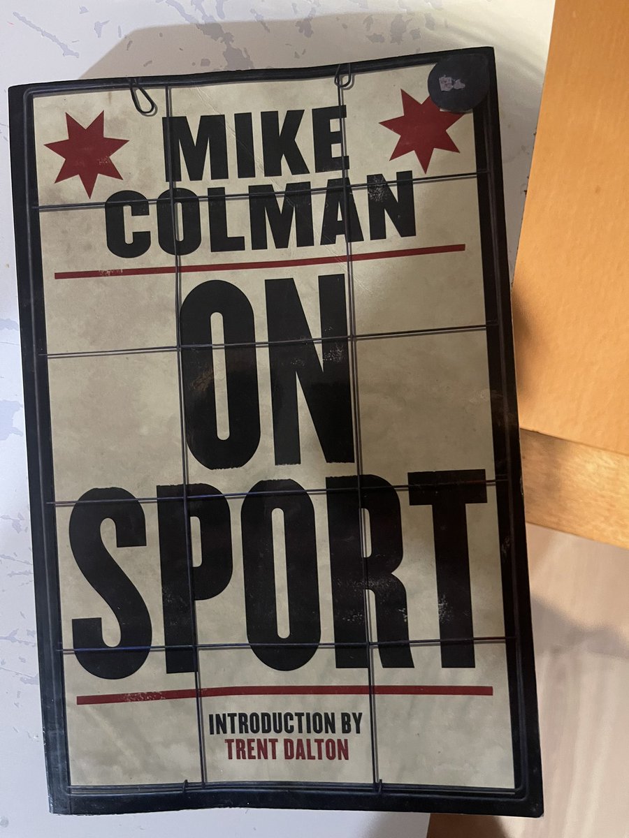 For any fans of great sports journalism, this book by Mike Colman is a must read. A selection of his long form reads over the years. Some fantastic stories. I’m saddened to hear of his passing and thinking of his family and former colleagues.