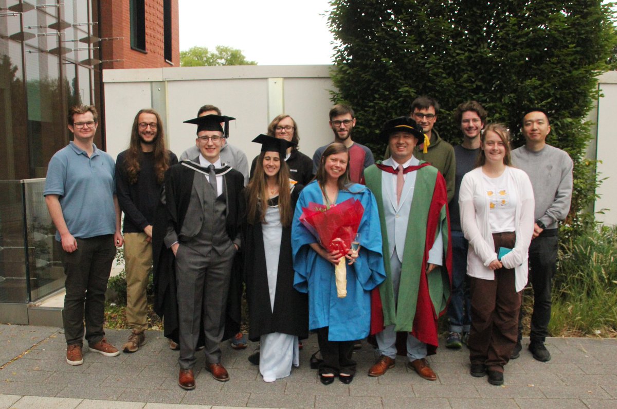 Officially graduated from <a href="/UoBChemistry/">UoBChemistry</a> and deeply honored to be the first PhD in Allan group.