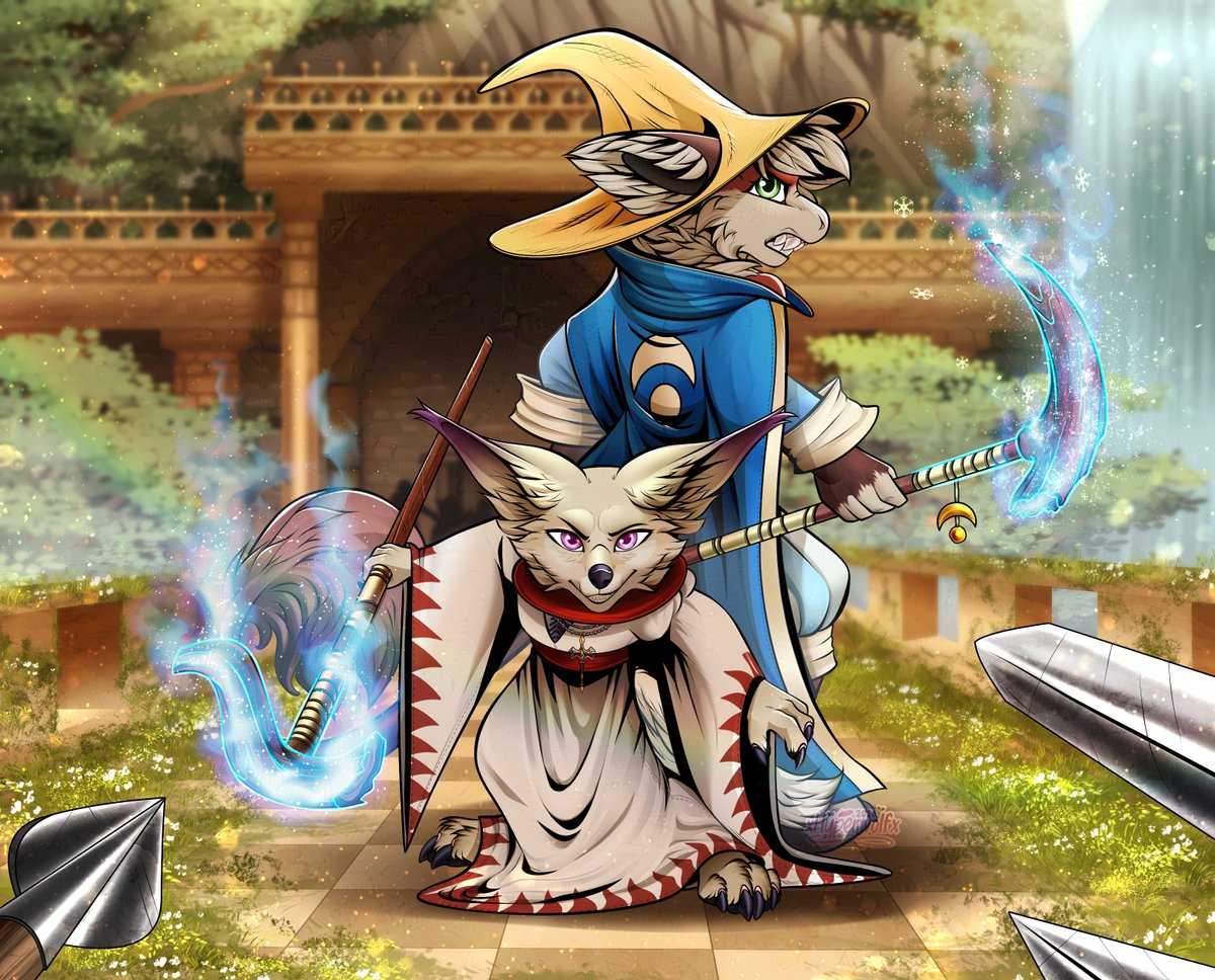 🪄 C0mm for <a href="/Camellio_/">Camel</a> :D🪄

#FurryArt #digitalart