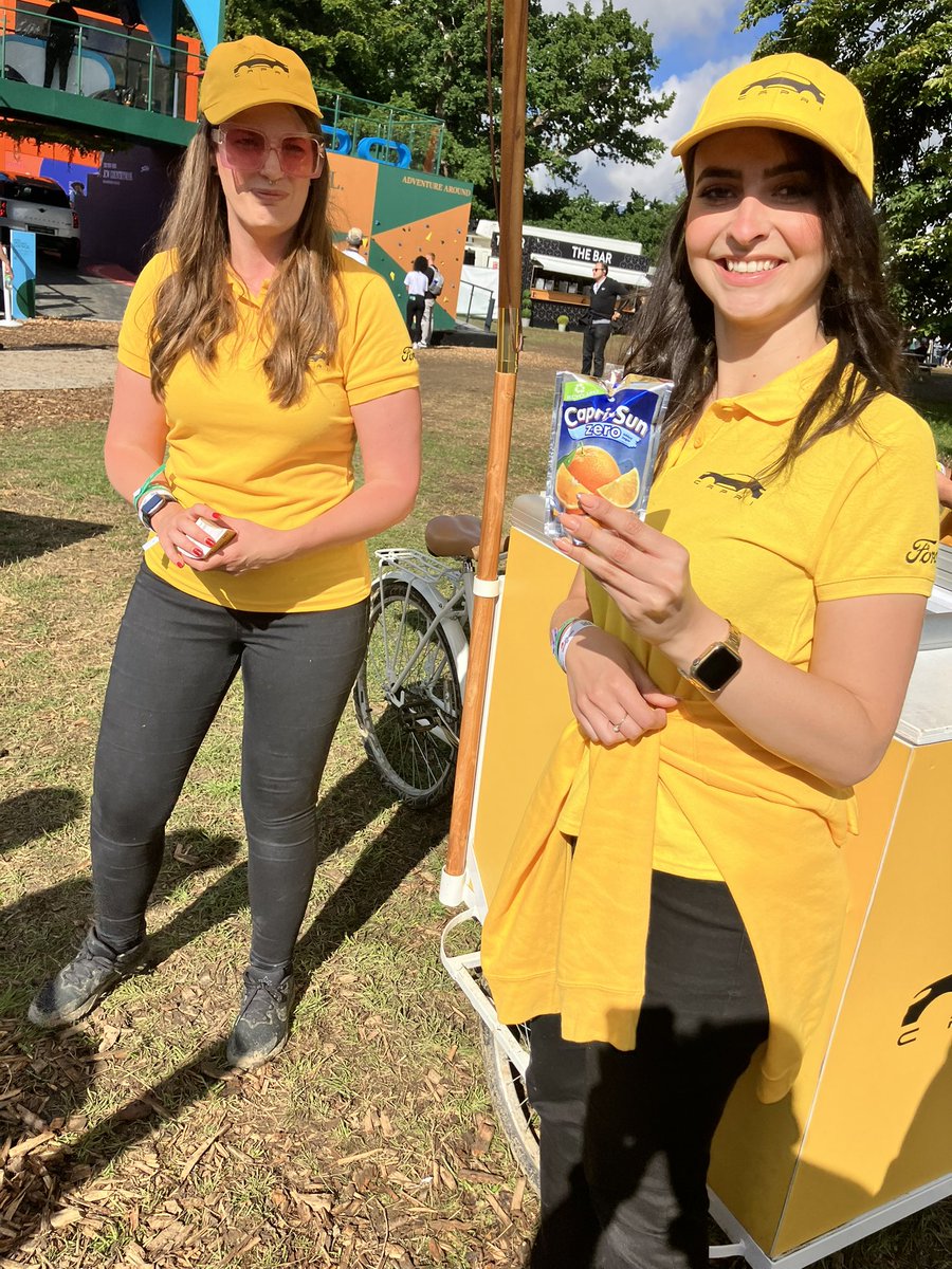 Virgil_Tracey's tweet image. Well done to @forduk who are promoting the new Capri at #FOS2024 this year by handing out Capri-Suns. Genius