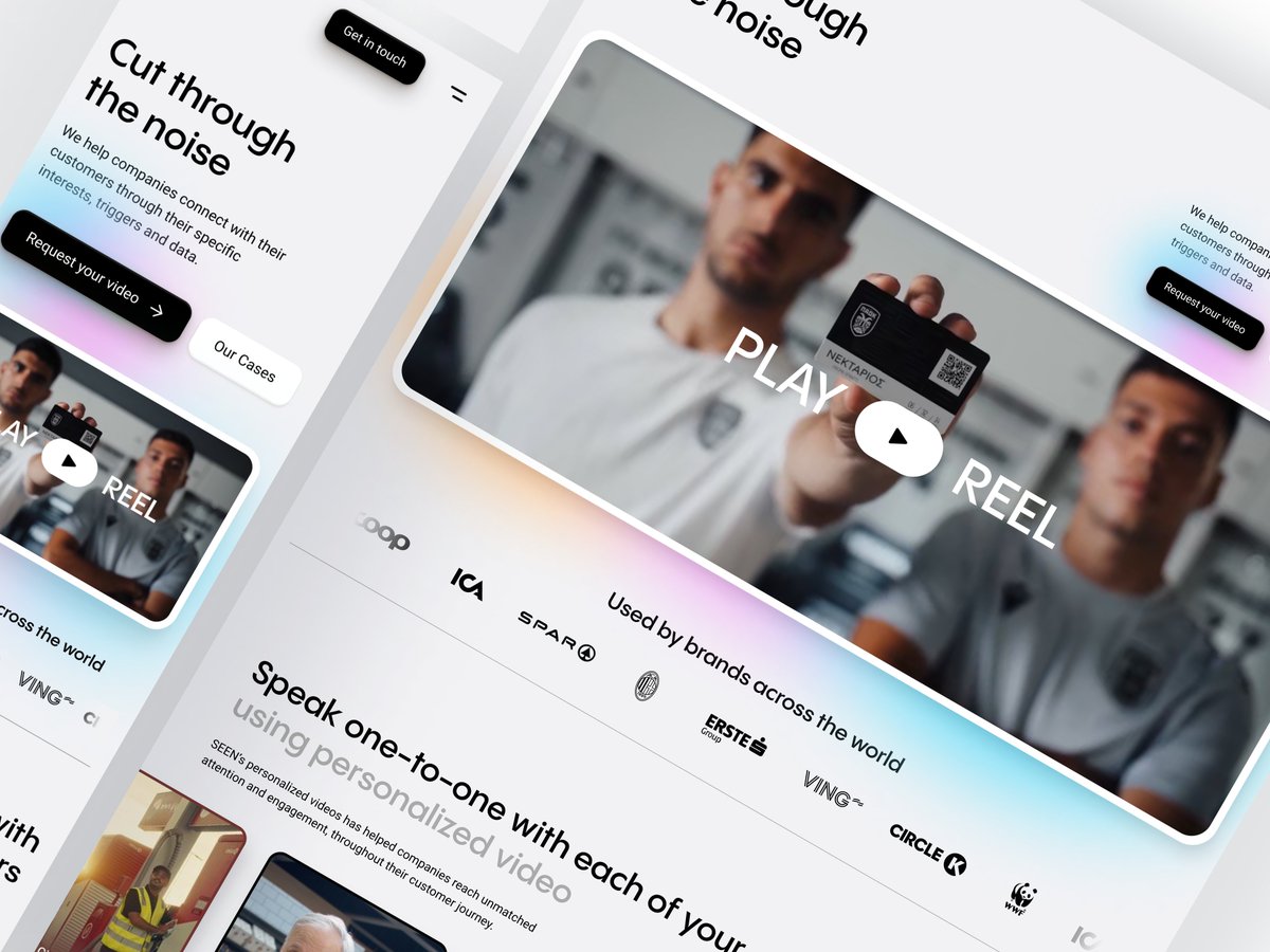 SnowhouseStudio's tweet photo. We’ve been working with Karl Cavalli-Björkman and the SEEN team for a few years now. Recently, we developed their brand new website.

Check it: https://t.co/Juna792m63 🚀 https://t.co/n5J4TmG9hM