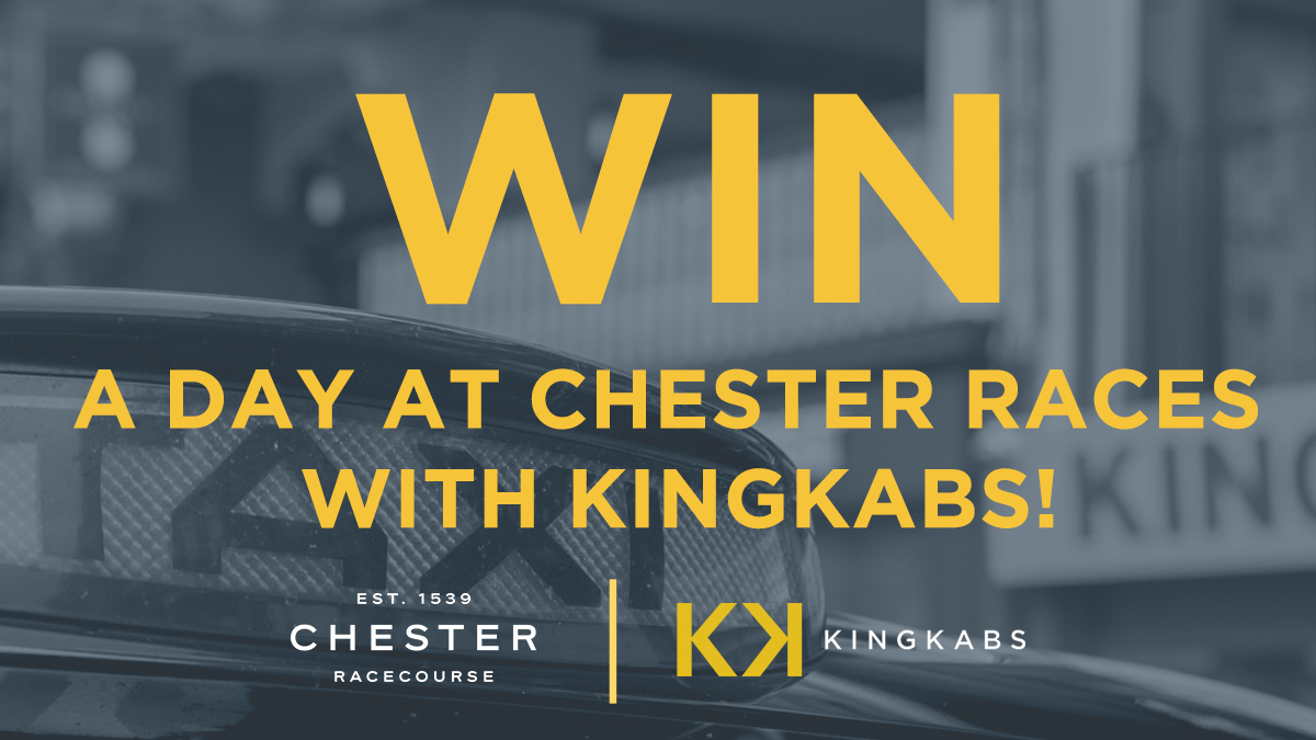 Win a day at Chester Racecourse with KingKabs!

🎁 Prize:
🚖 Travel for Two with KingKabs
🍽️ Tickets to Restaurant 1539 on Saturday, 27th July.

📢Enter:
Follow Chester Racecourse and <a href="/KingKabsChester/">KingKabs</a>
Tag a friend you'd like to bring with you
RT this post

📜T&amp;C's apply