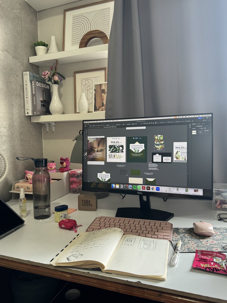 qelstudy_'s tweet image. kompilasi meja anak desain semester 6