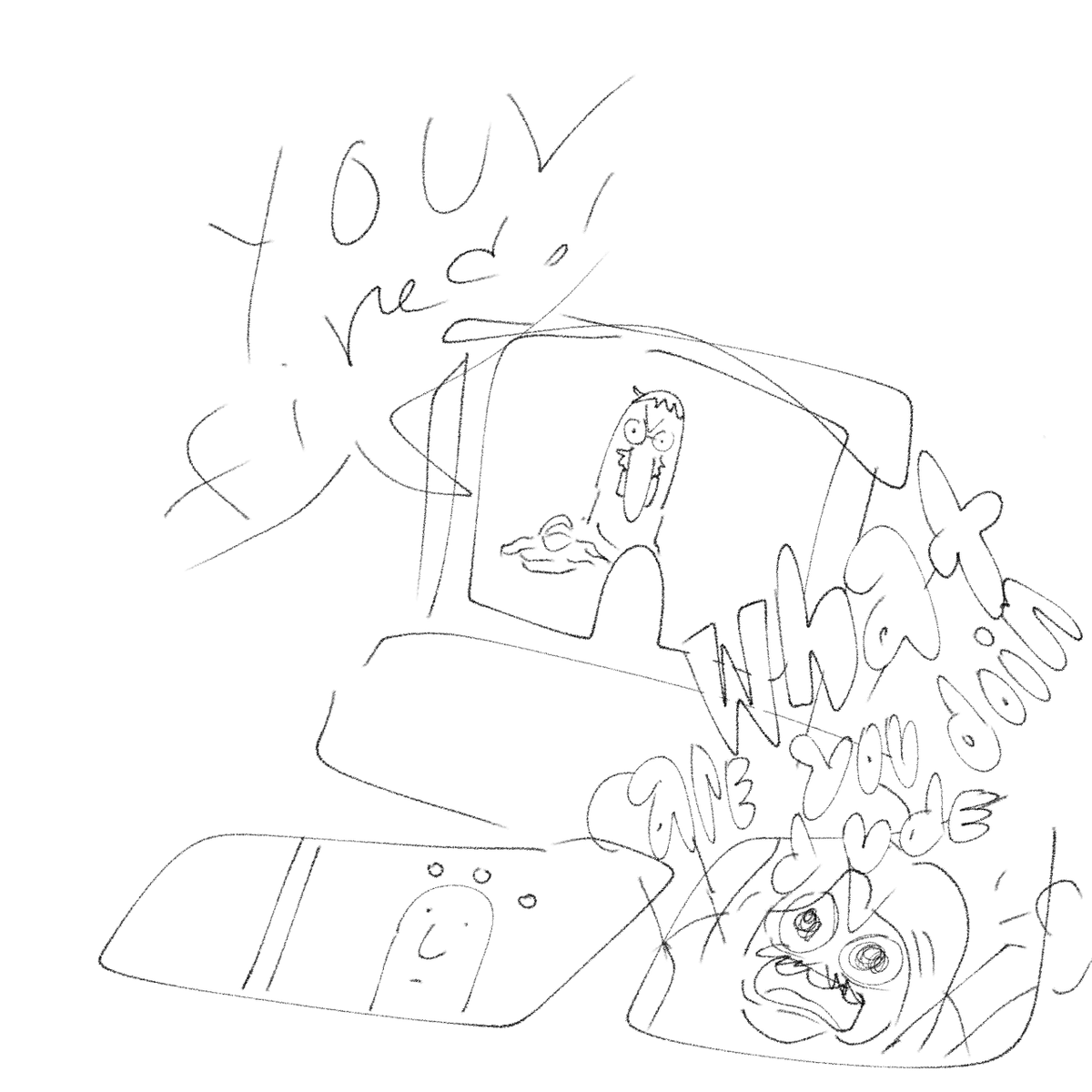 0ddis0dd's tweet photo. This is what I imagine aksel and chiblee as critters im rlly tired so this might be a bit of a goofed design #smilingfriends #aksually #chiblee #fanart https://t.co/a7C4zOEPfp