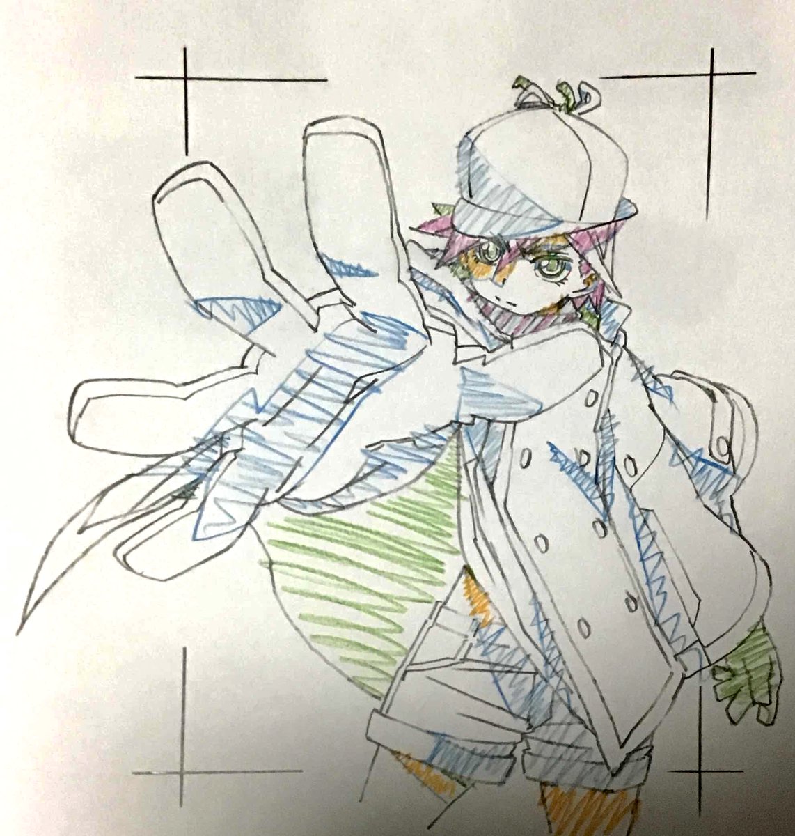 名探偵  聖井戸 御代

こんな感じで
SNSやってなかった頃の落描きを
時々上げていこうかと思います。