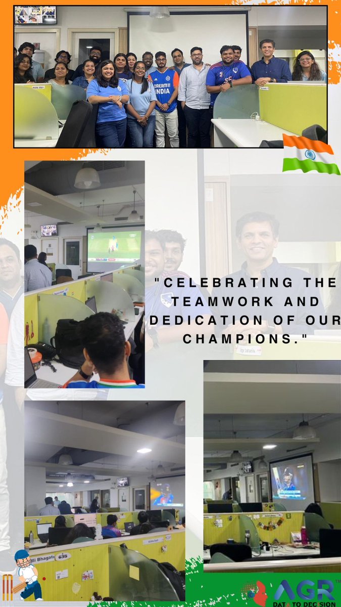 AgrKnowledge's tweet photo. 🏆 Celebrating India's incredible World Cup victory with this amazing team! 🎉🇮🇳"
#Champions #WorldCupWinners #TeamIndia #VictoryCelebration #ProudMoment #CricketFever #CelebrationTime  #MemorableMoments #IndianCricket #AgrFamily#AvalonGroup https://t.co/C9e6l6hrcH